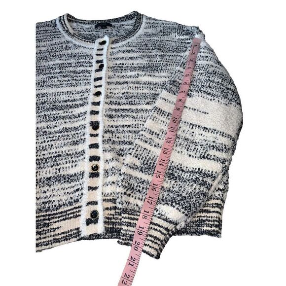 J. Crew Space-dyed textured cardigan sweater - Picture 12 of 15